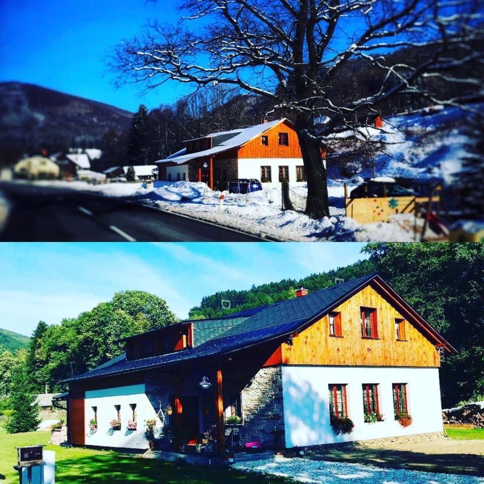 Chata U Cecila Loučná nad Desnou Exterior foto
